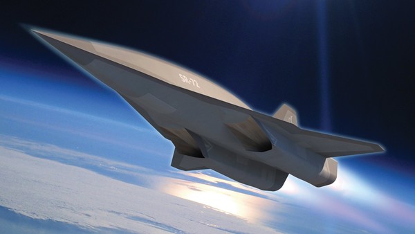 An artist's impression of the HTV-3X, which Lockheed says is capable of operating stably from takeoff up to six times the speed of sound.