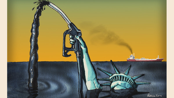 James Ferguson illustration, Statue of Oil