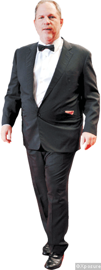 Tuxedo-clad movie mogul Harvey Weinstein at Cannes
