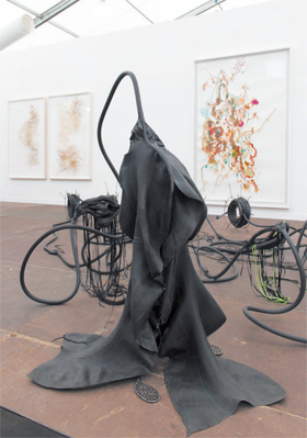 Nicholas Hlobo sculpture