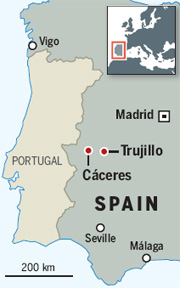 Trujillo map