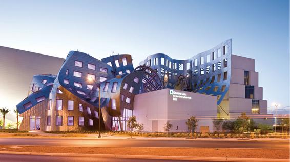 Gehry’s Cleveland Clinic Lou Ruvo Center for Brain Health in Las Vegas