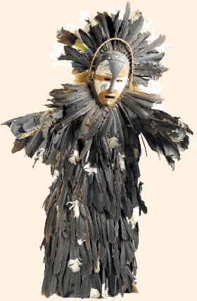 Costume of a ‘nganga’