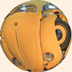 'Beetle Sphere' (2013) by Ichwan Noor at at Art:1 by Mondecor Gallery